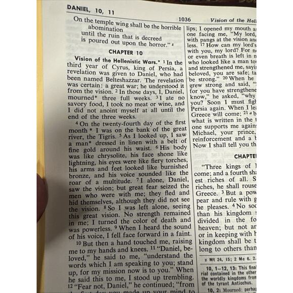 St. Joseph Edition New American Bible Giant Print Catholic Book Pub - Picture 3 of 4